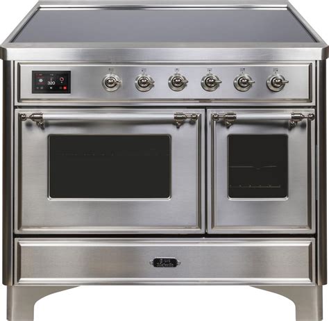 dual electric oven gas range